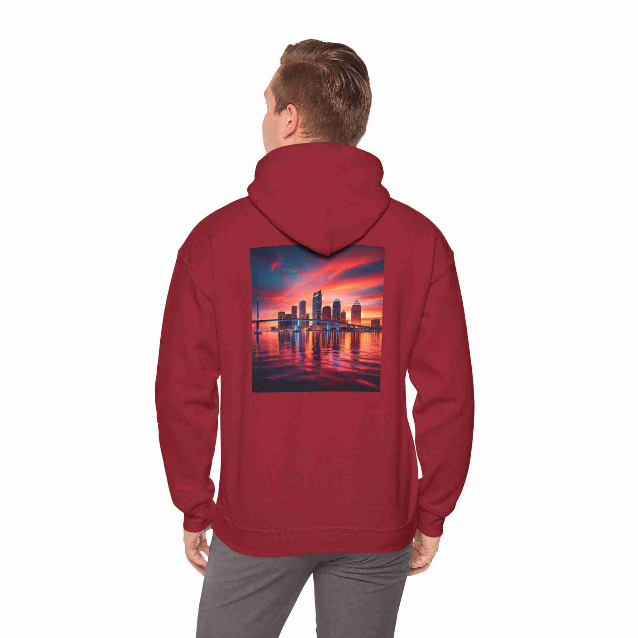 Tampa Cityscape Hoodie - Image 2