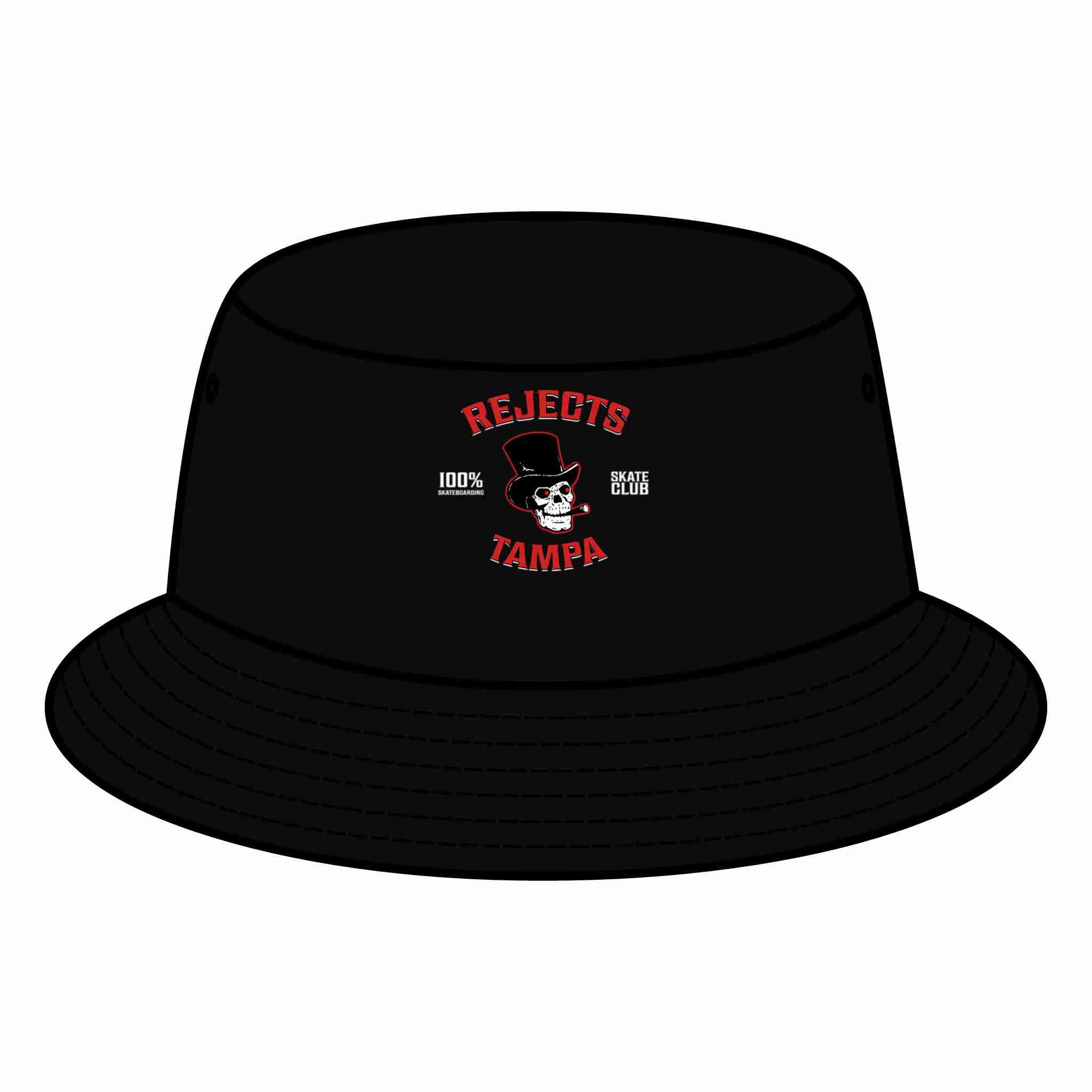 A stylish and trendy Skateboard Gilligan hat by Tampa Rejects, perfect for outdoor adventures and music festivals.