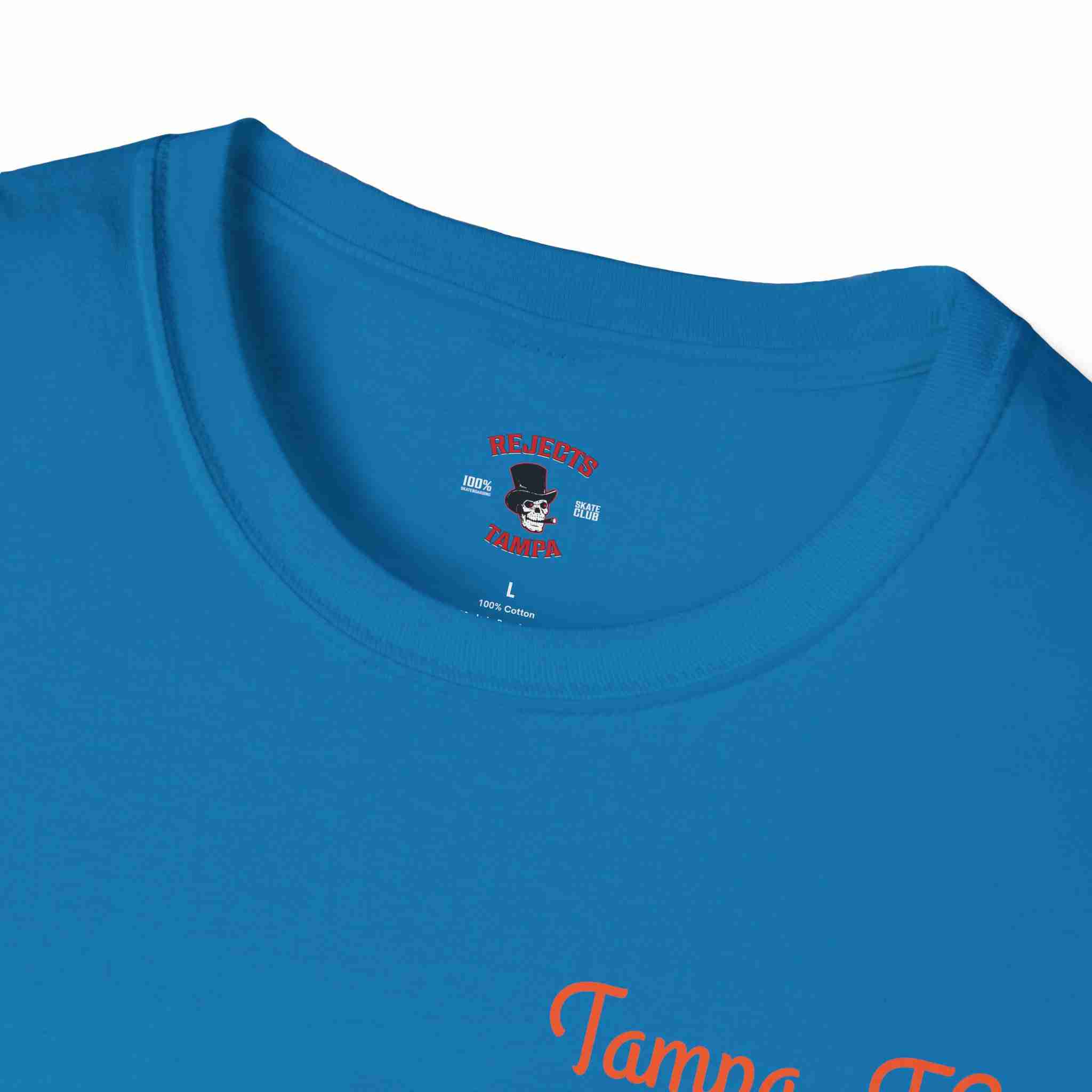 Tampa City Skyline Art T-Shirt - Image 3