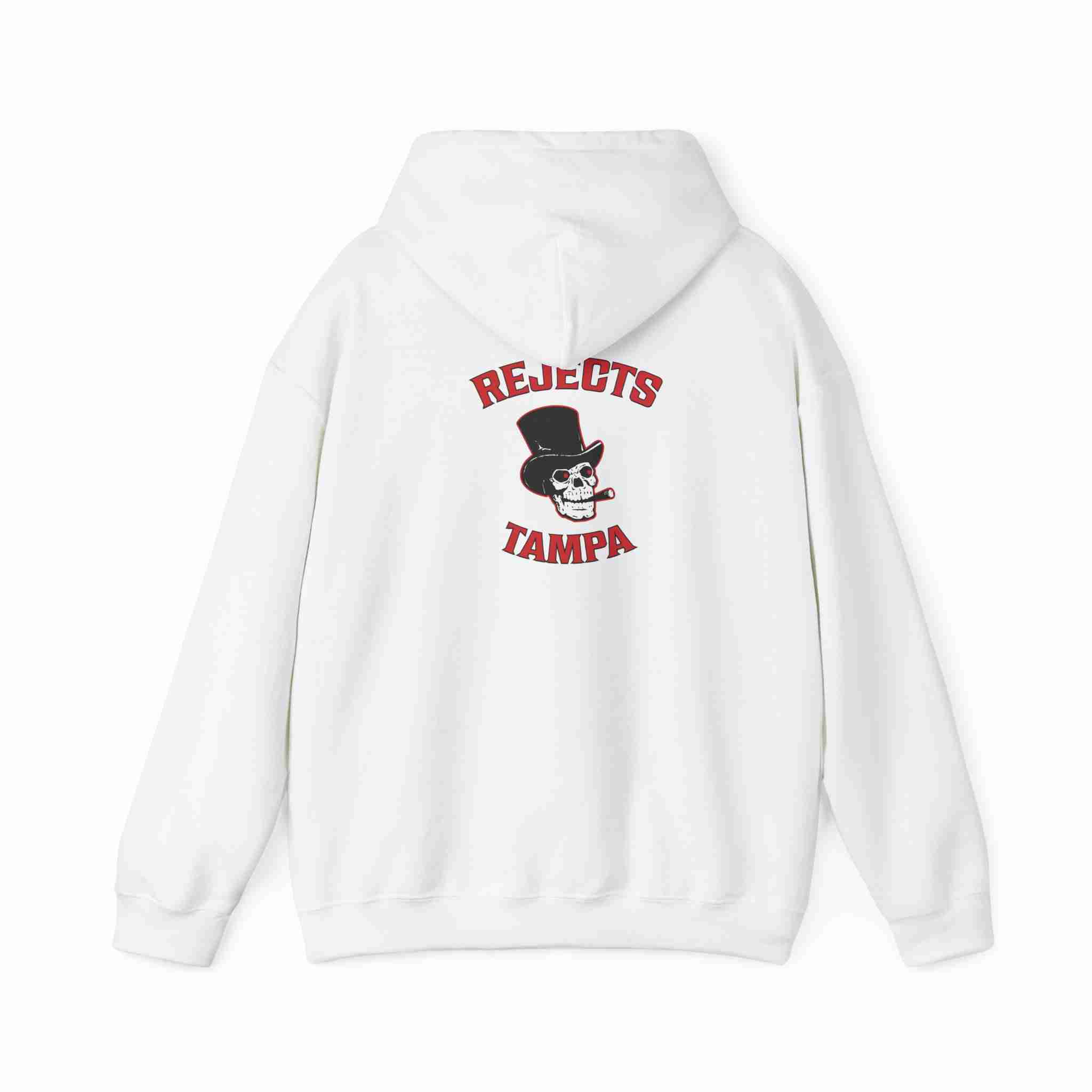 Unisex Heavy Blend Hoodie - Rejects Tampa Graphic Sweatshirt - Image 3