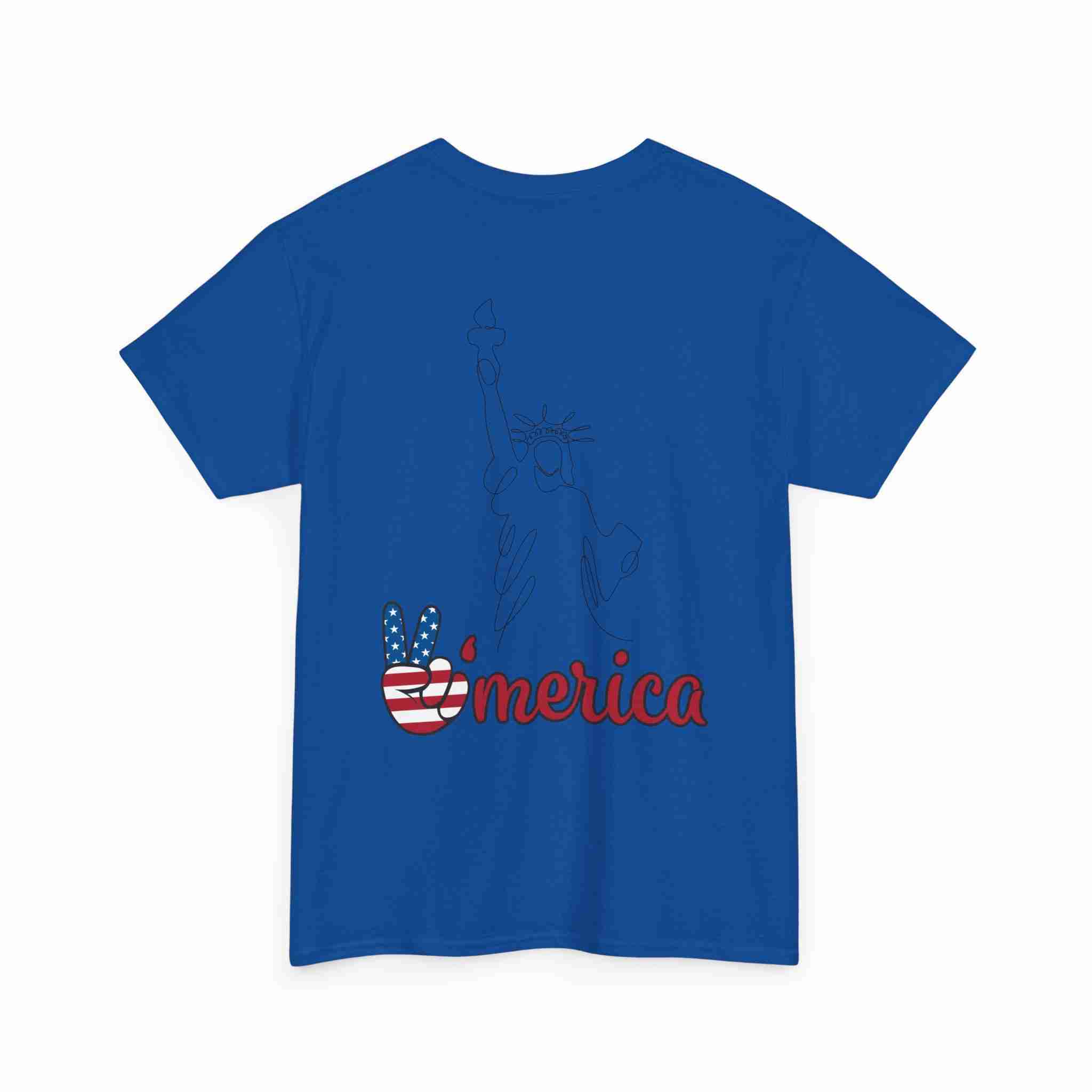 Patriotic Love T-shirt for Independence Day - Image 3