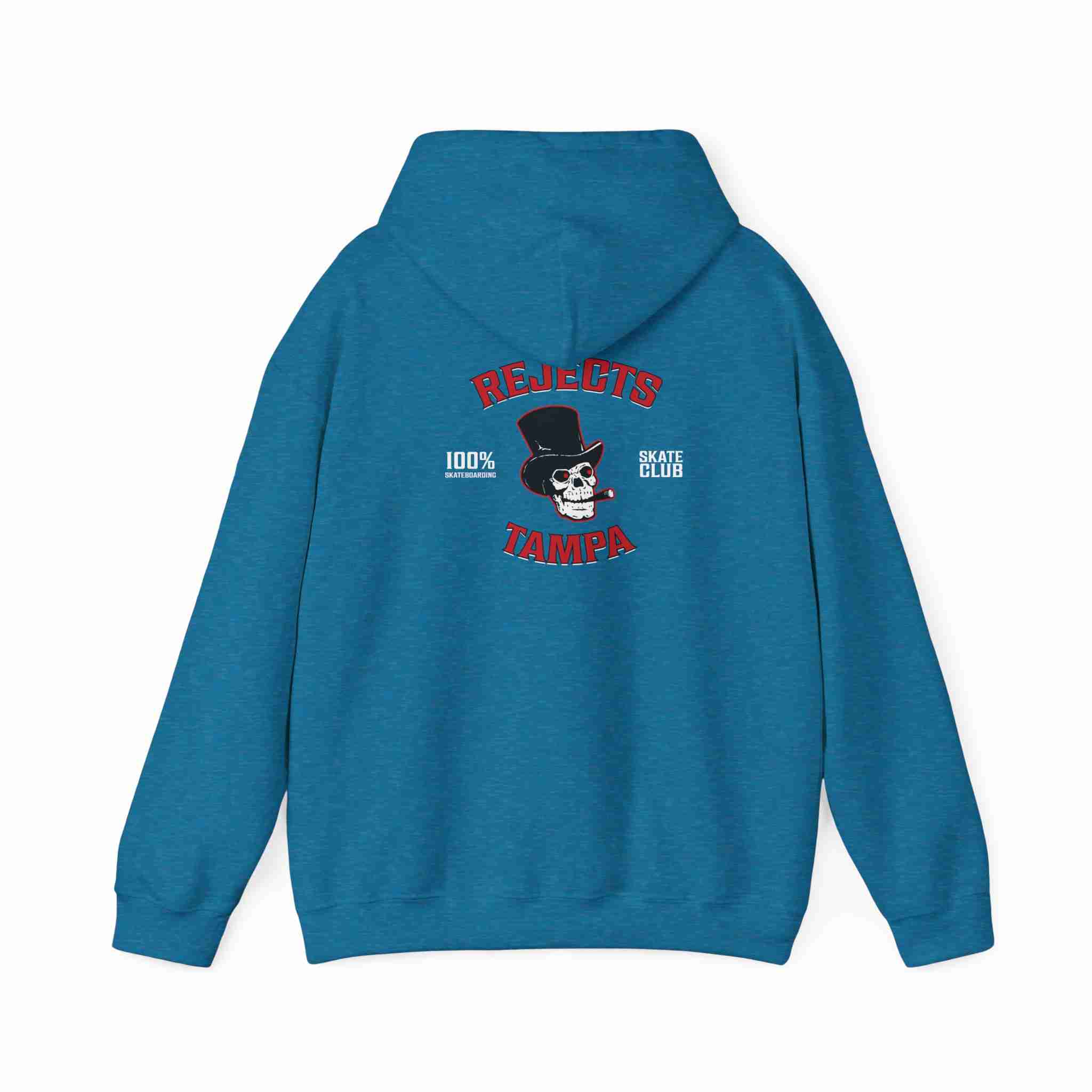 Unisex Heavy Blend Hoodie - Rejects Tampa Graphic Sweatshirt - Image 5