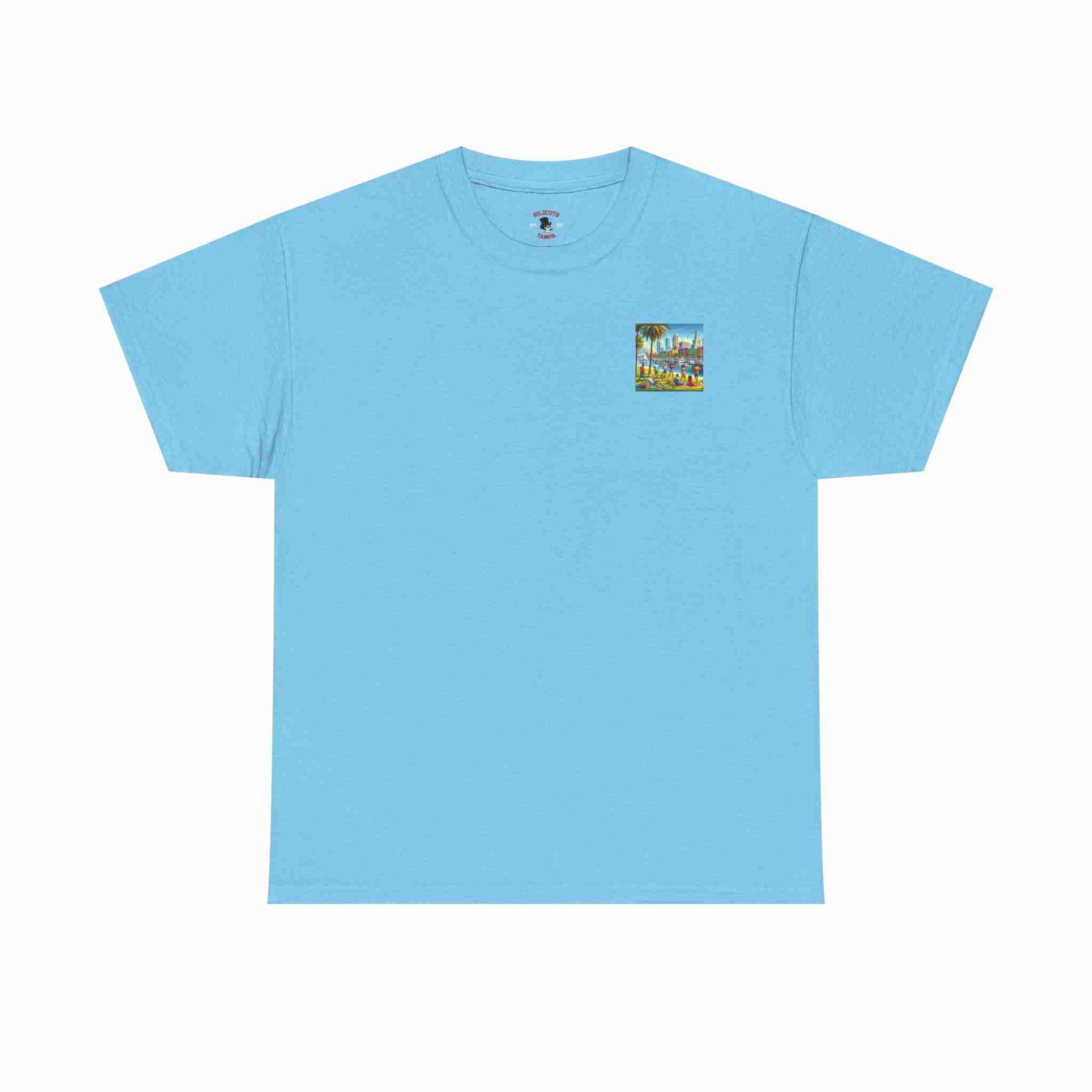 Tampa Vibes Tee - Unisex Heavy Cotton T-Shirt for Sunny Days - Image 2