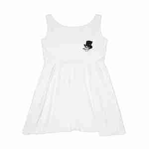 Skater Dress with Skull Design
