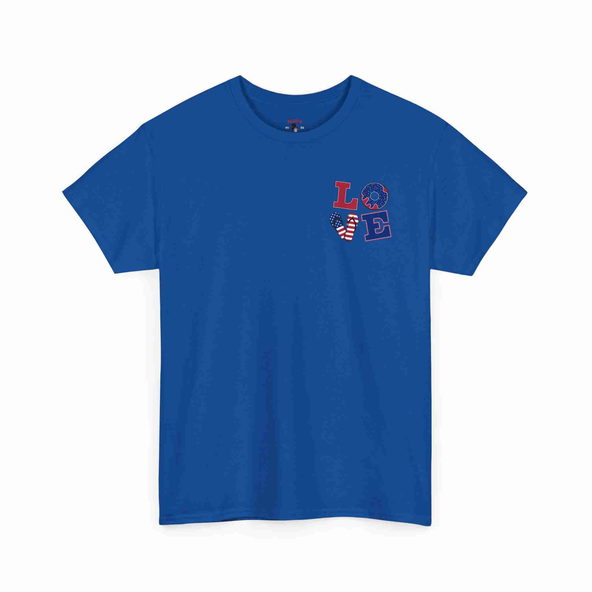 Patriotic Love T-shirt for Independence Day - Image 2