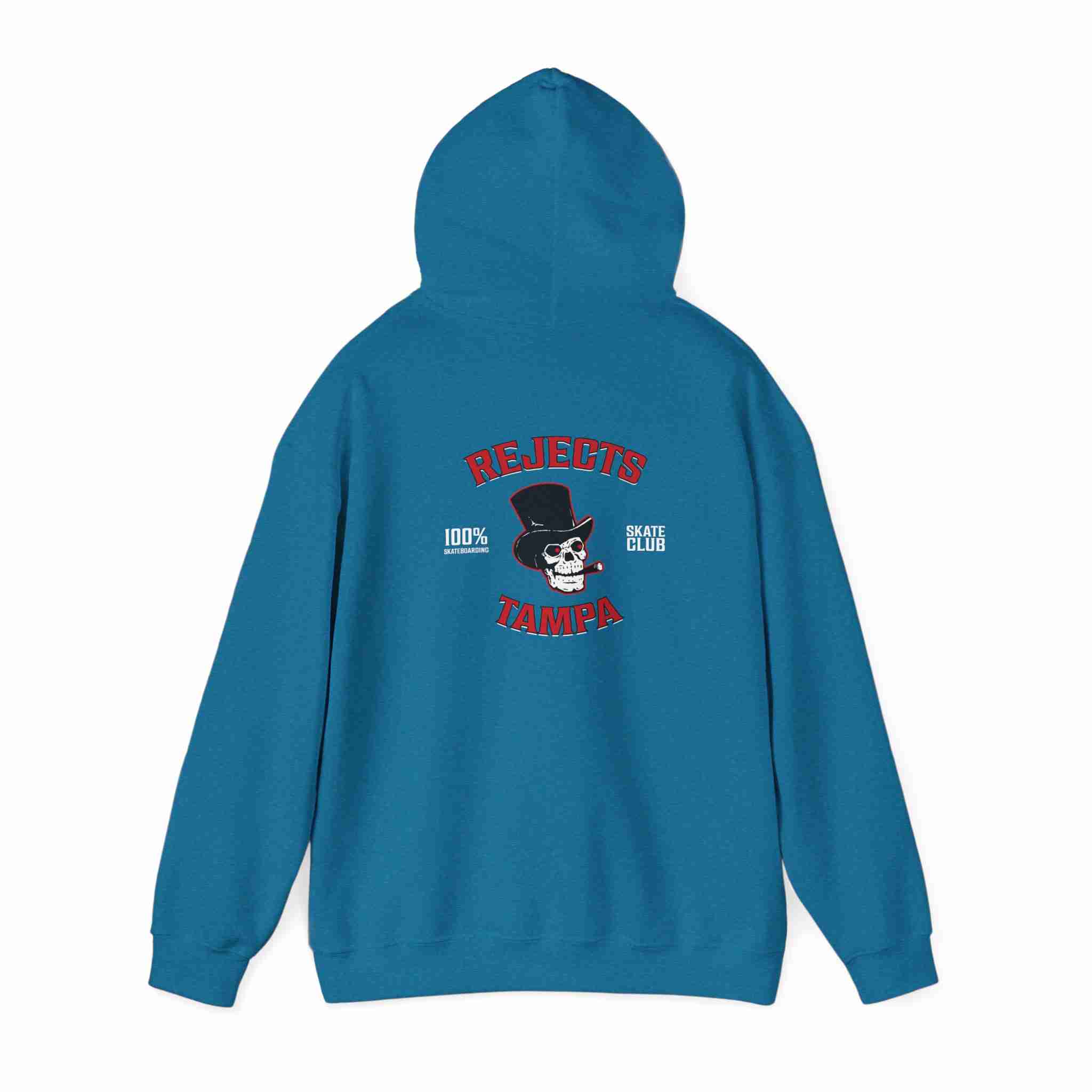 Unisex Heavy Blend Hoodie - Rejects Tampa Graphic Sweatshirt - Image 6