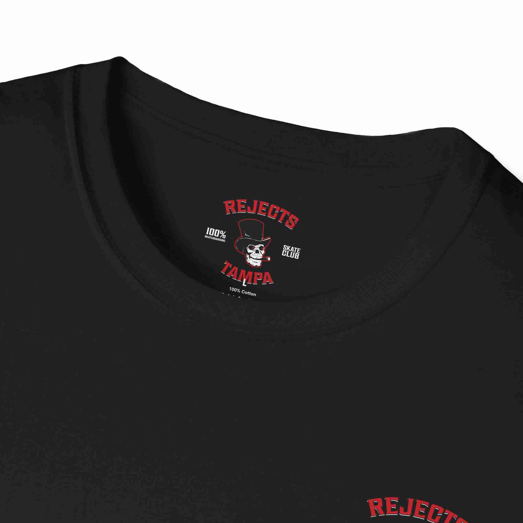 Skateboarding T-Shirt - Tampa Rejects Underground Design - Image 3