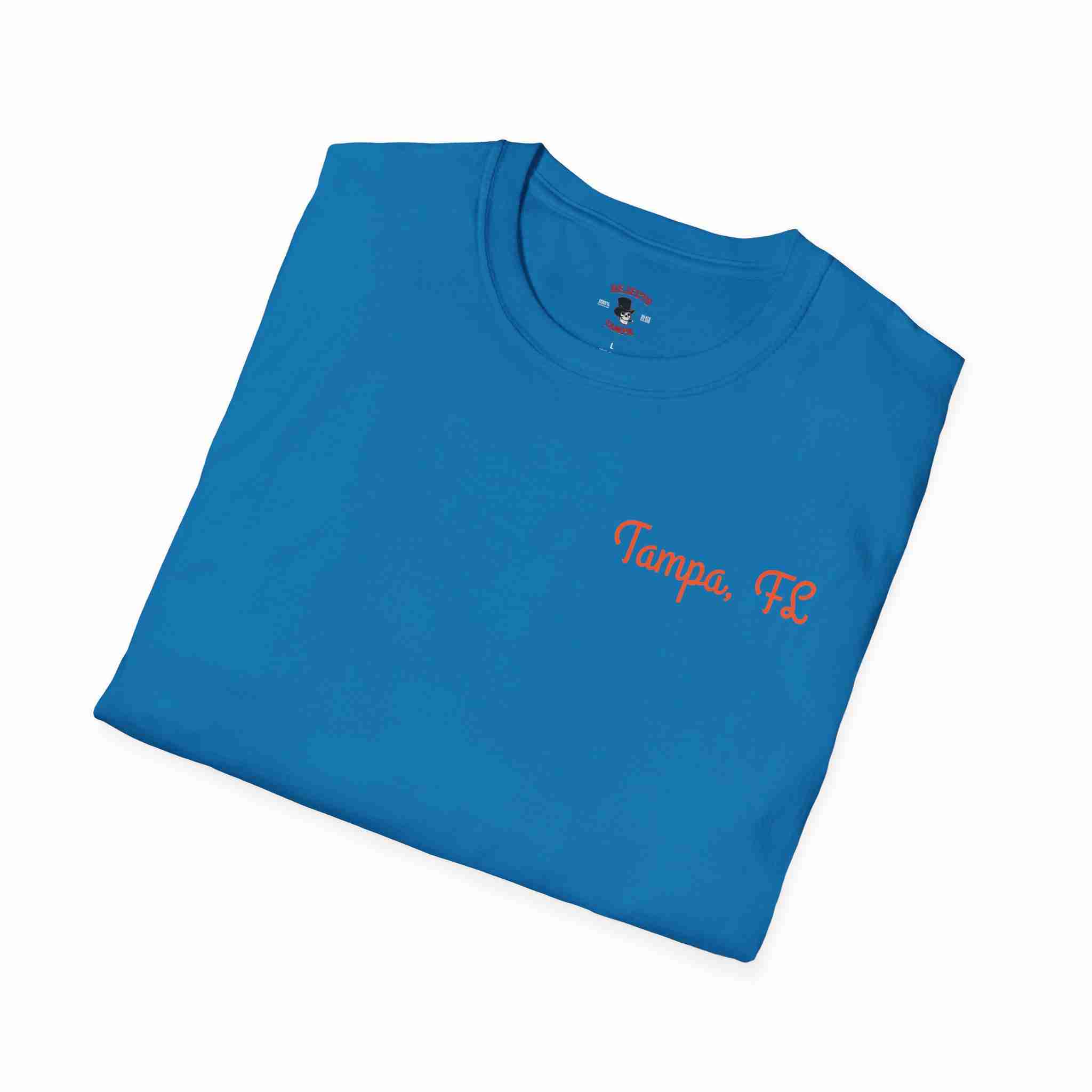 Tampa City Skyline Art T-Shirt - Image 4