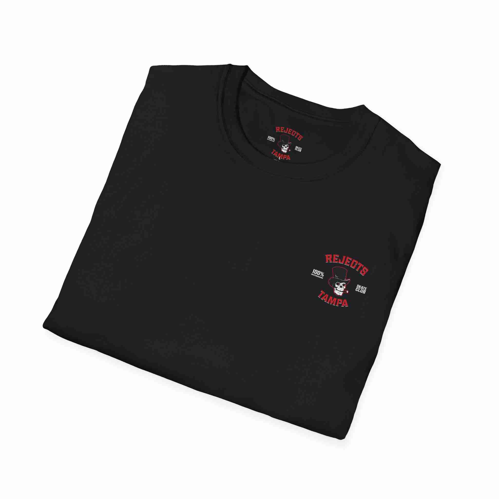 Skateboarding T-Shirt - Tampa Rejects Underground Design - Image 4
