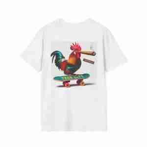 Cool Cock Skateboarder T-Shirt