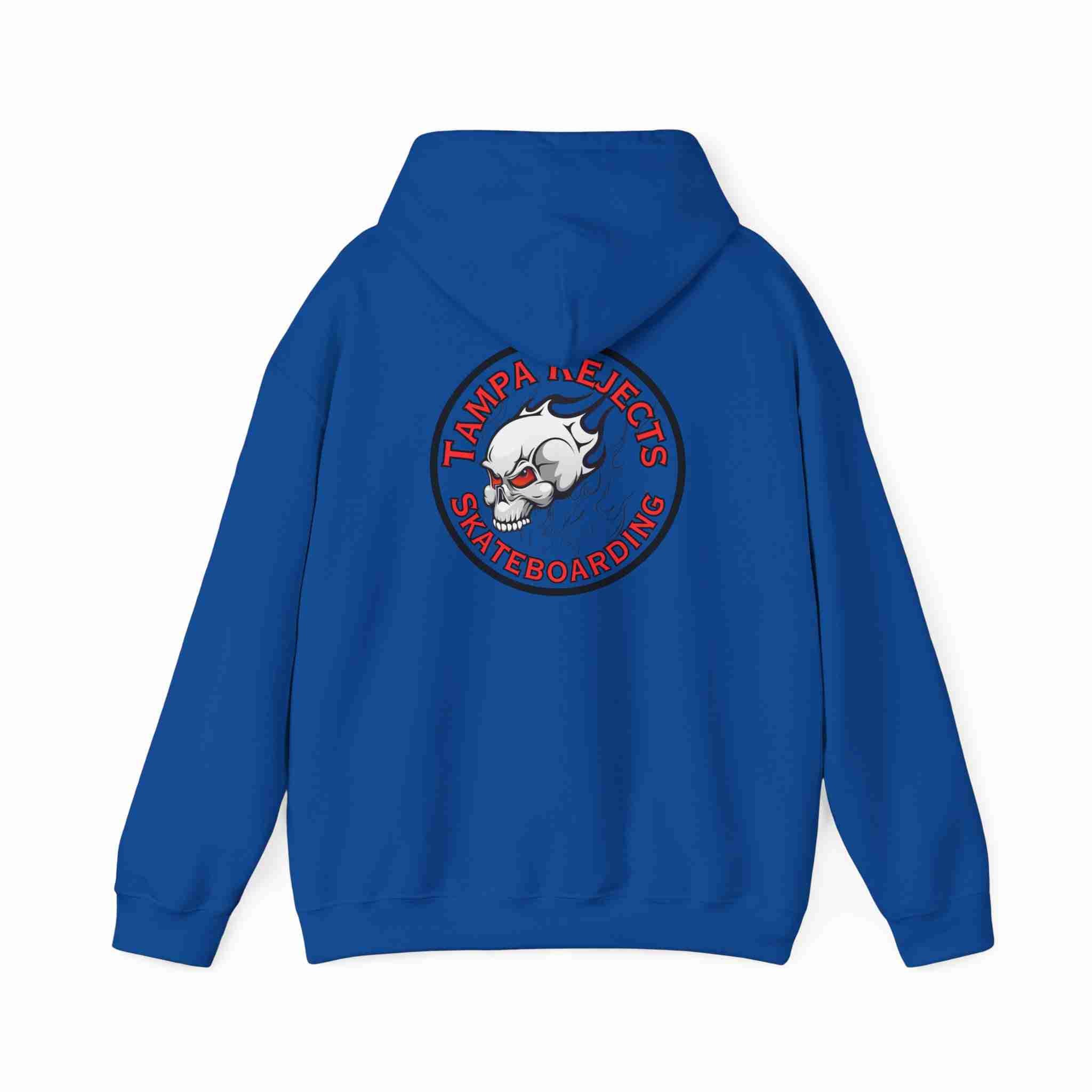 Skateboarding Hoodie - Tampa Rejects Design - Image 3
